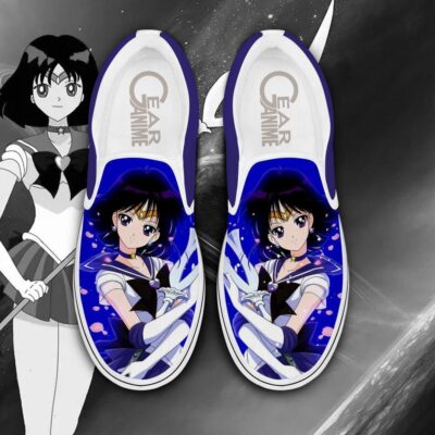 Sailor Saturn Slip-On Canvas Anime Sailor Shoes