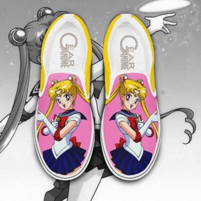 Sailor Slip-On Canvas Anime Sailor Shoes