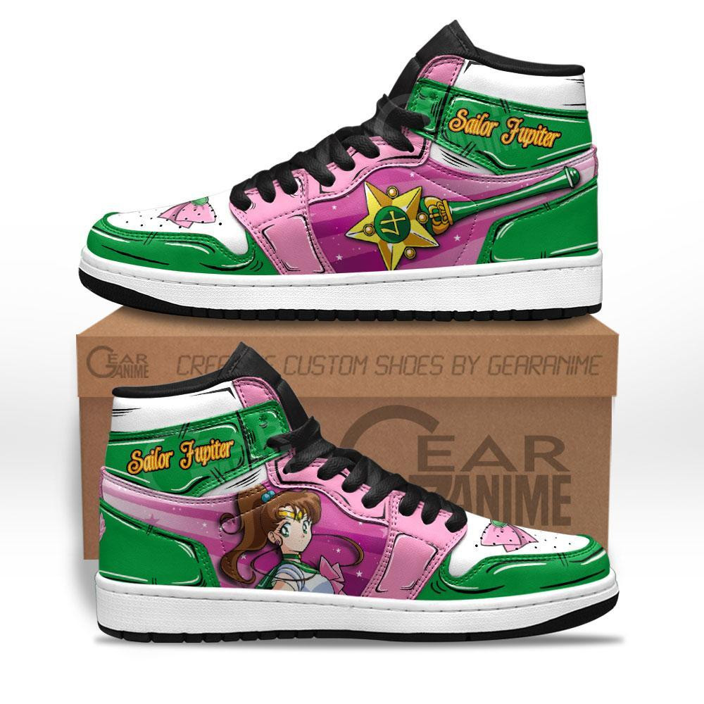 Sailor Jupiter J1 High Top Shoes