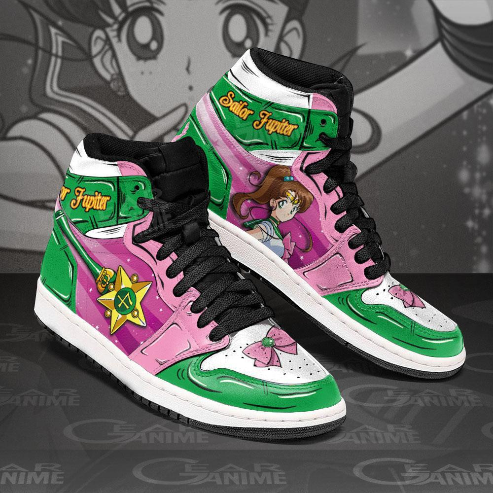 Sailor Jupiter J1 High Top Shoes - Image 2