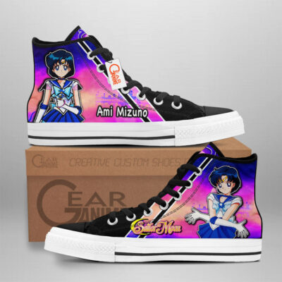 Sailor Mercury High Tops Canvas Shoes