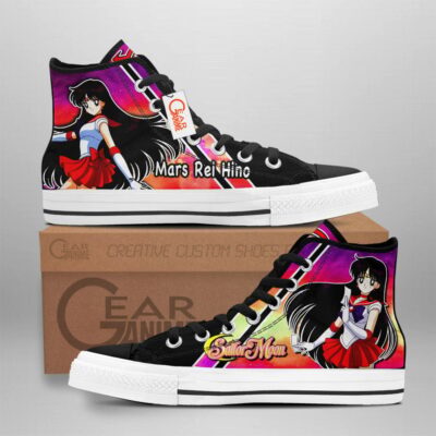 Sailor Mars High Tops Canvas Shoes