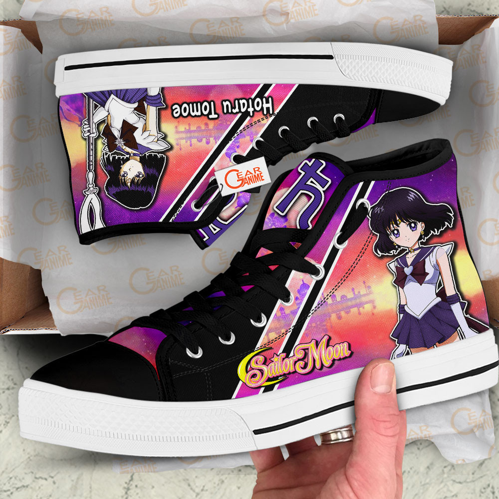Sailor Saturn High Tops Canvas Shoes - Image 2