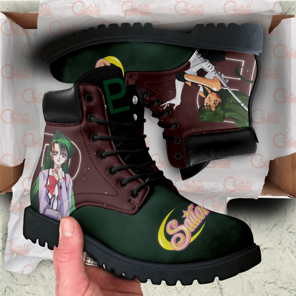Sailor Pluto Anime Tim Boots - Image 2