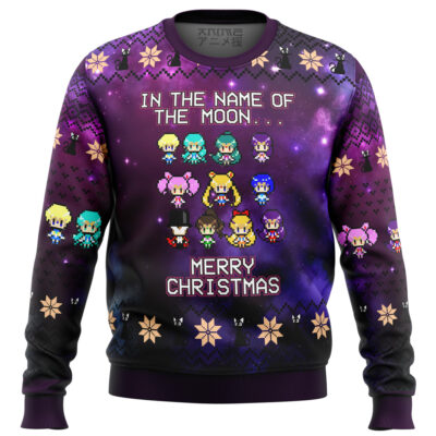 Sailor Moon Chibi Ugly Christmas Sweater