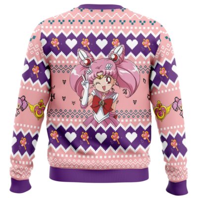 Alternative view of Chibiusa Sailor Moon Ugly Christmas Sweater