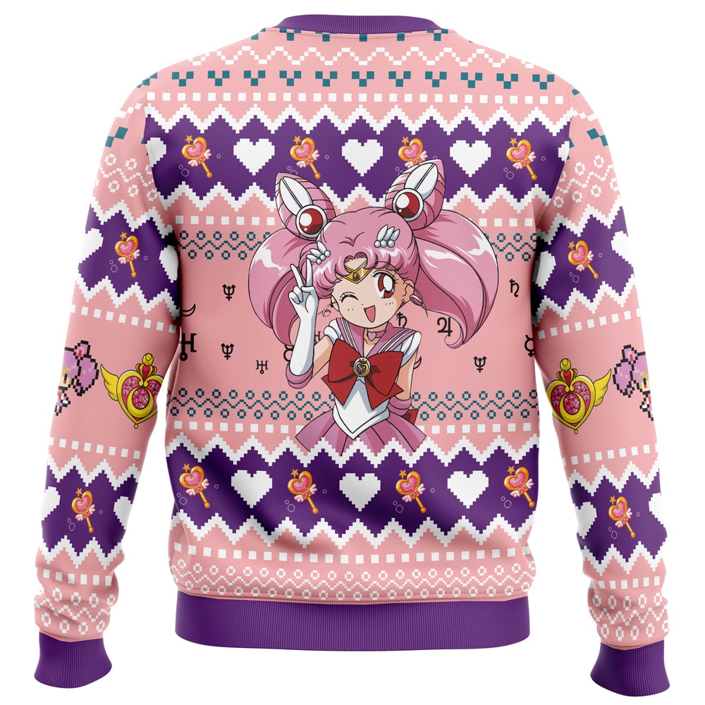 Chibiusa Sailor Moon Ugly Christmas Sweater - Image 2