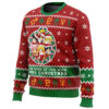 Christmas Sailor Guardians Sailor Moon men sweatshirt SIDE FRONT mockup - Sailor Moon UK Shop