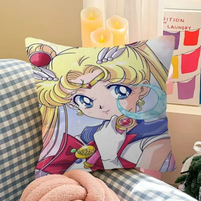 Sailor Moon Charming Anime Girl Throw Pillow