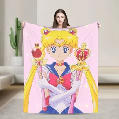 Sailors Moon High Quality Blanket