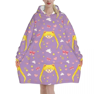 Sailors Moon Guardians Premium Soft Wearable Snug Hoodie