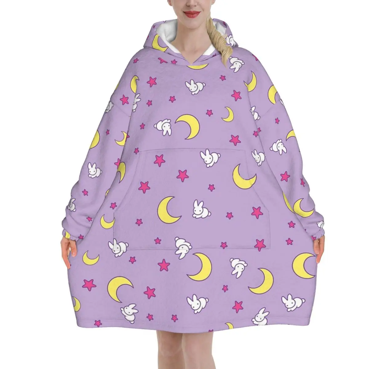 Sailors Moon Premium Hoodie Blanket