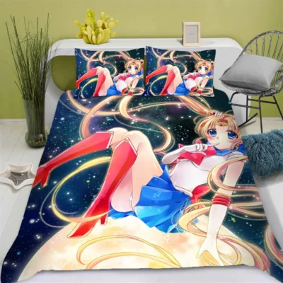 Trend Sailors Moon Cute Bedding Set