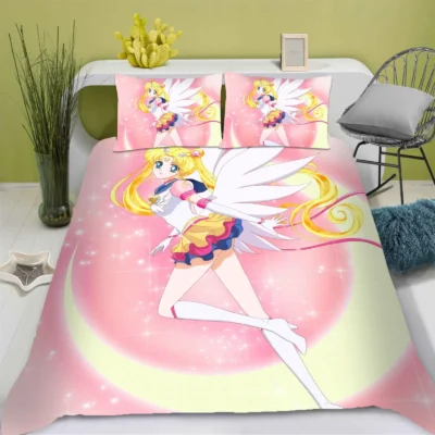 Sailors Moon Kawaii Bedding Set
