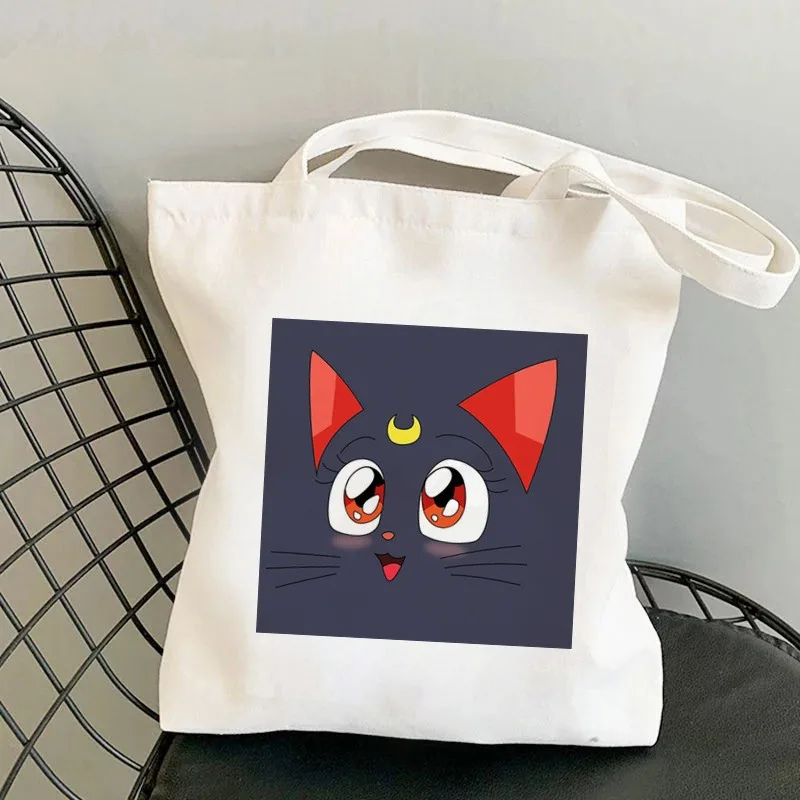 Sailor Moon Cute Midnight Luna Tote