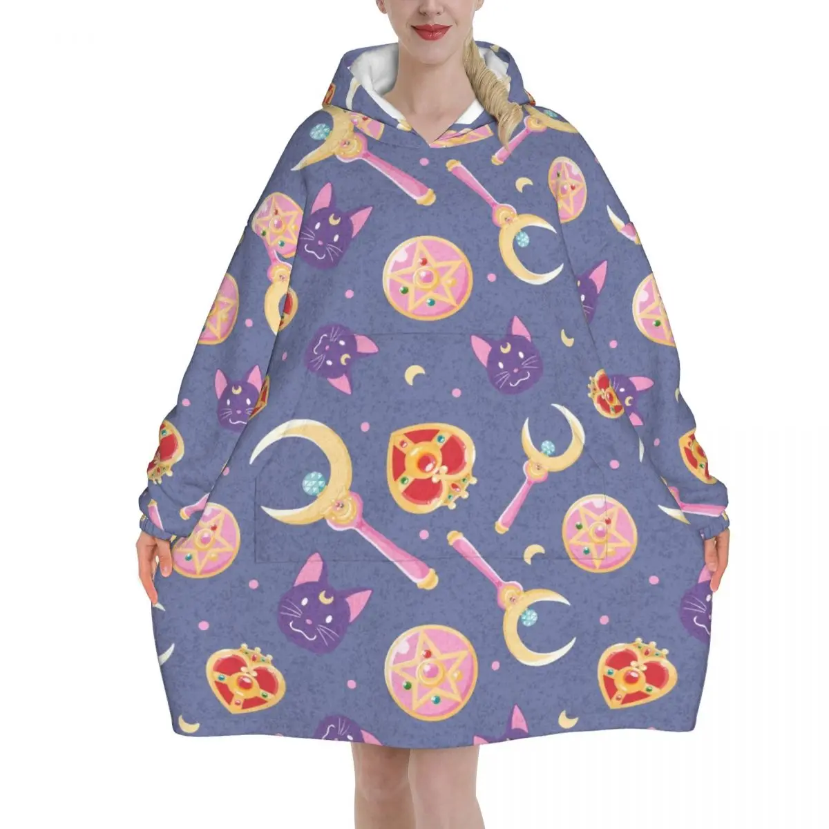 New Sailors Moon Warm Snug Hoodie