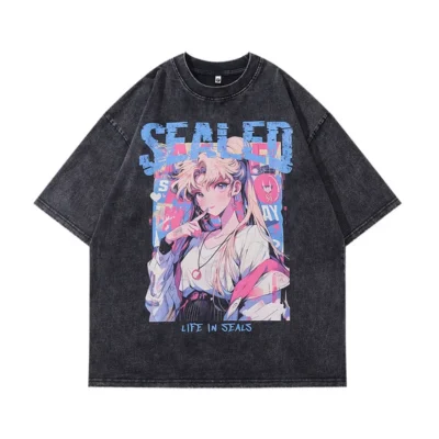 Sailor Moon Sealed Wash T-shirt