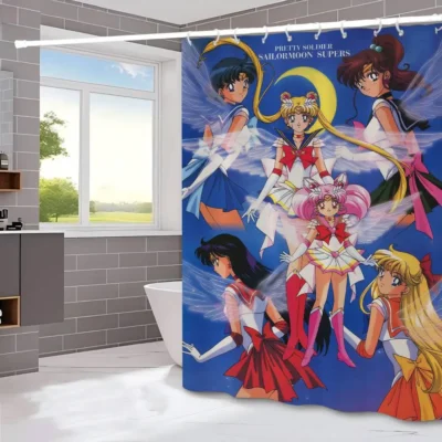 Sailor Moon Magical Girl Shower Curtain