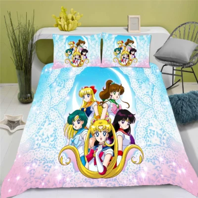 Sailors Moon Cozy Bedding Set
