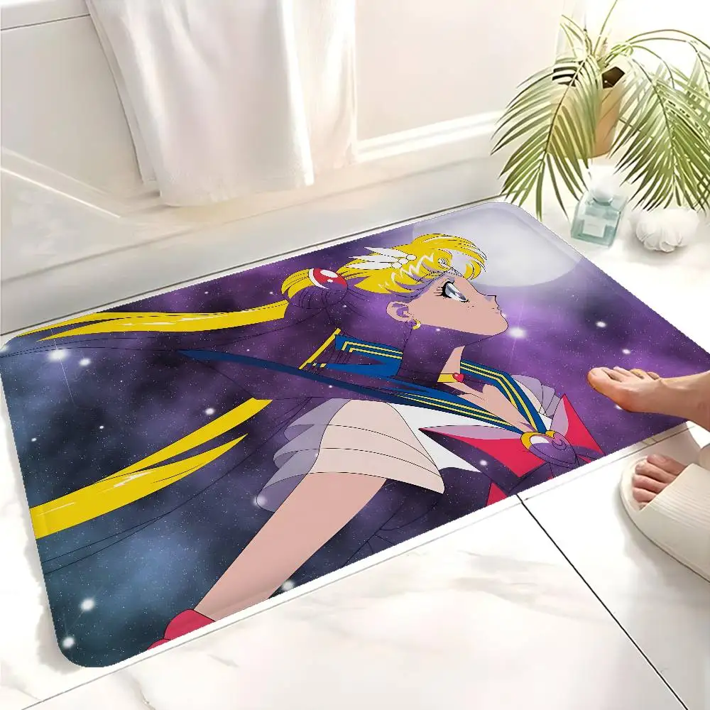 Sailors Moon Soft Cartoon Bath Mat