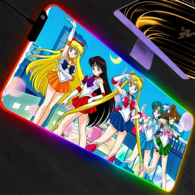 Sailor Moon PC Gamer RGB Mouse Pad