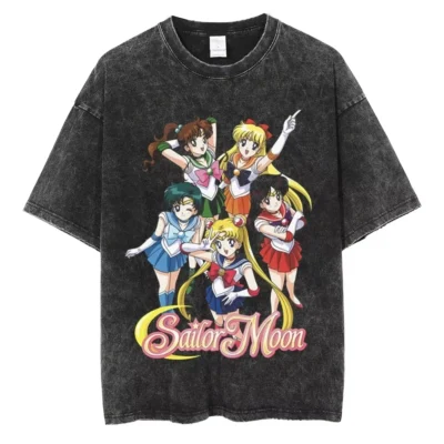 Sailor Moon Sailor Guardians Mineral Wash T-shirt