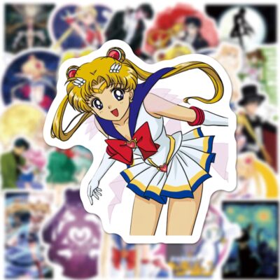 10/30/50pcs Sailor Moon Anime Stickers