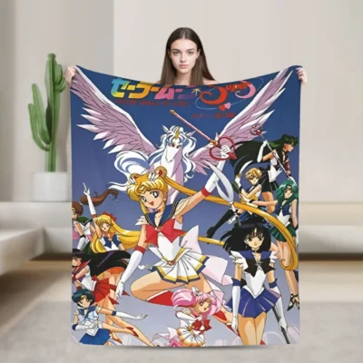 New Sailors Moon Classic Anime Blanket