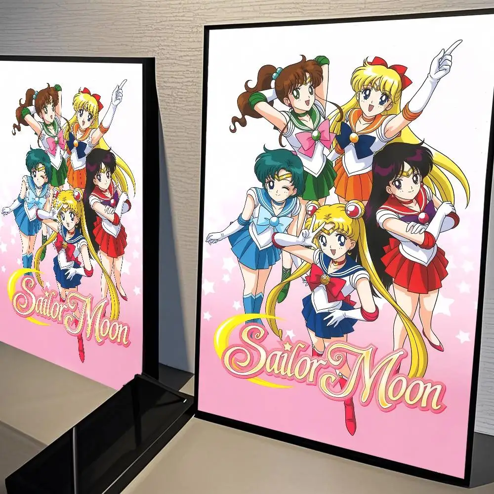 Sailor Moon Minimalist Anime Wall Art