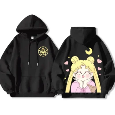 Sailor Moon Love and Justice Beautiful Girl Hoodie