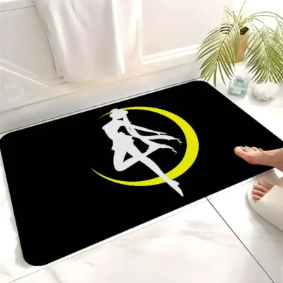Sailors Moon Decorative Anime Bath Mat