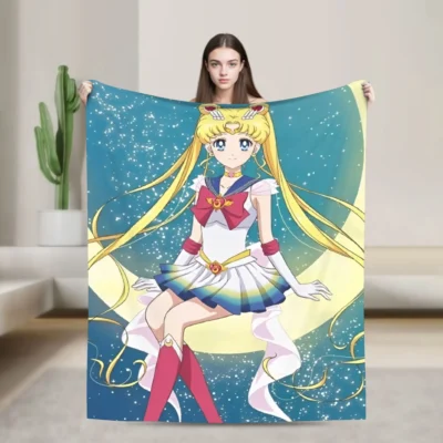 Sailors Moon Cozy Throw Blanket
