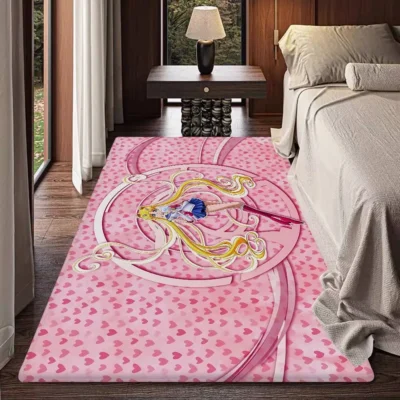 Sailors Moon Aesthetic Bedroom Decor Rugs