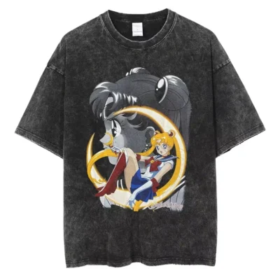Sailor Moon Mineral Wash T-shirt