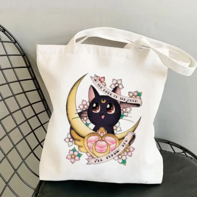 Sailor Moon Black Cat Tote