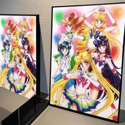 Sailor Moon Aesthetic Anime Wall Art