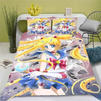 Sailors Moon Cute Bedding Set