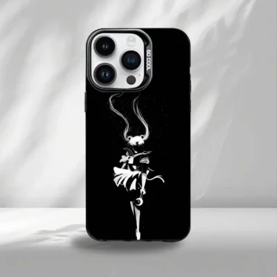 Sailor Moon Black And White Iphone Case