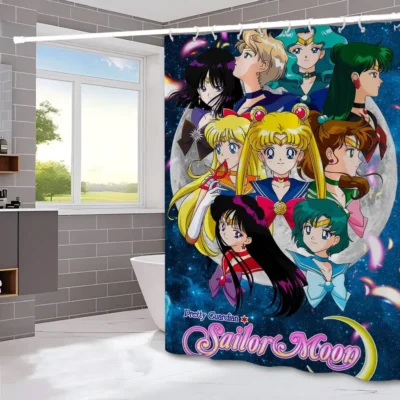 Sailor Moon Premium Anime Shower Curtain
