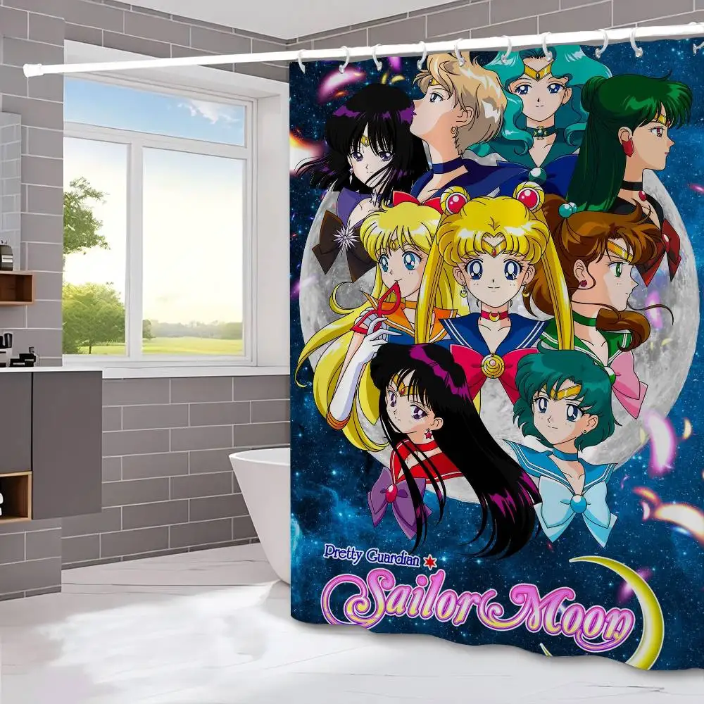 Sailor Moon Premium Anime Shower Curtain