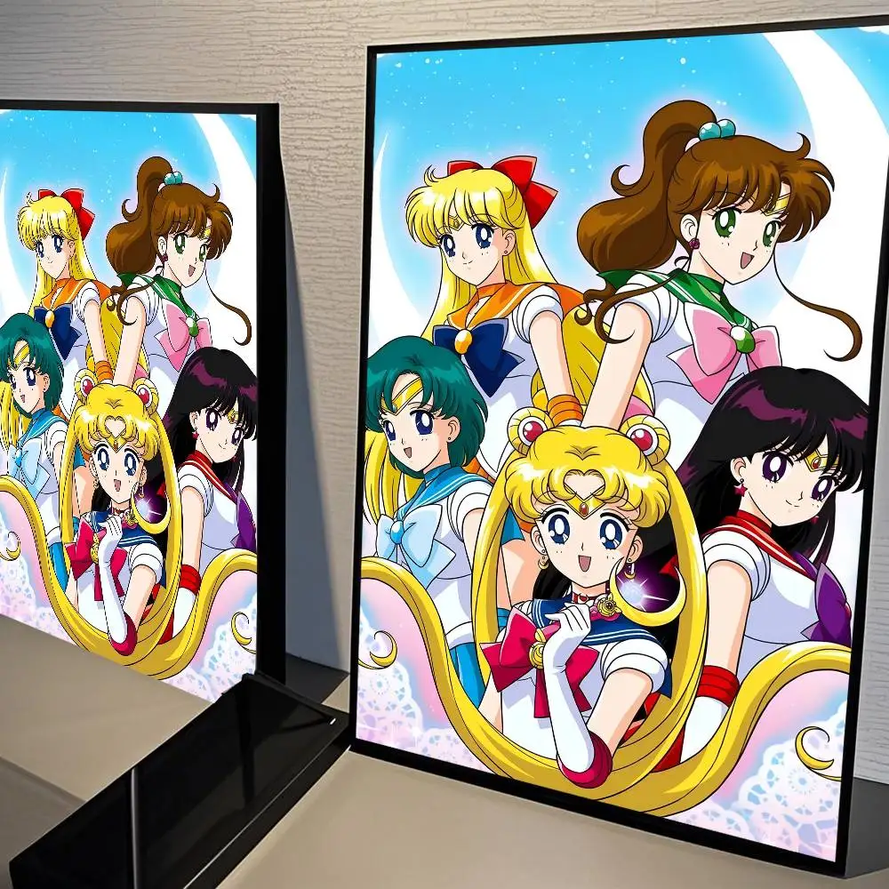 Sailor Moon Cute Anime Wall Art