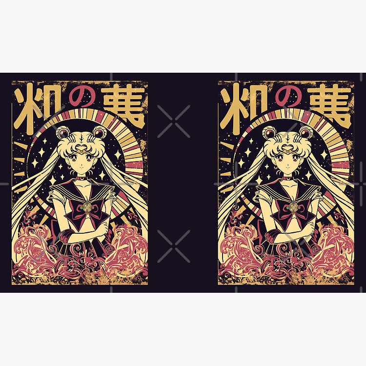 Sailor Moon Vintage Poster Mug - Image 2