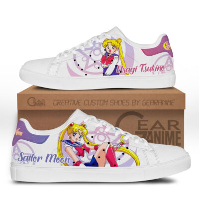 Usagi Tsukino Sailor Skate Shoes