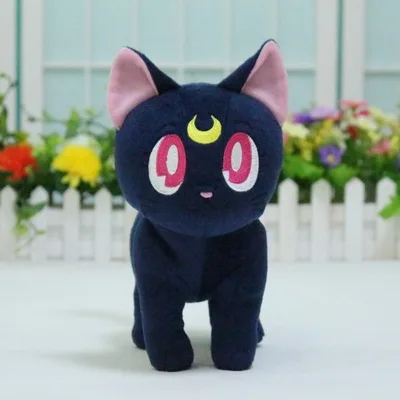 Japan Cartoon Movie Sailor Moon Luna Cat Plush