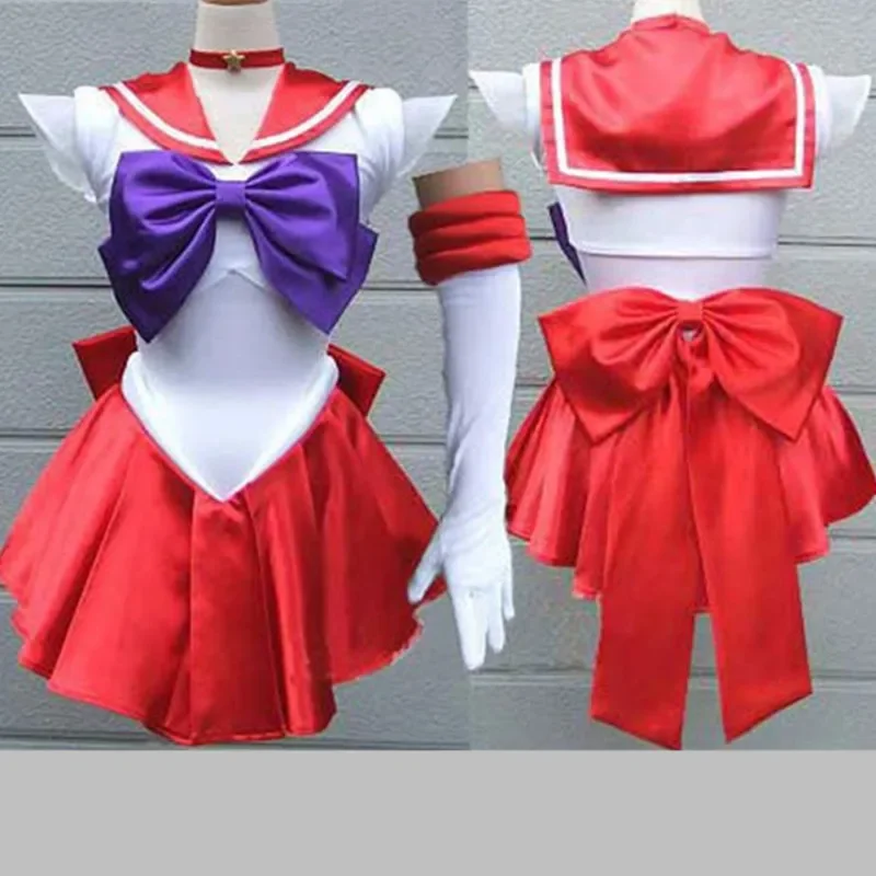 Japan Sailor Moon Dress For Adult Fancy HalloweenCosplay Costume