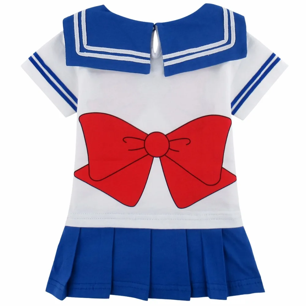 Sailor Moon Anime Short Sleeve Dress Cosplay Costume - Image 2