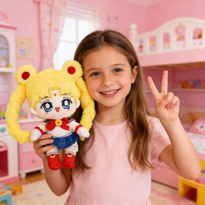 25CM Hot Anime Sailor Moon Series Soft Plush
