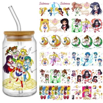 Sailor Moon Lovely 3D Stickers