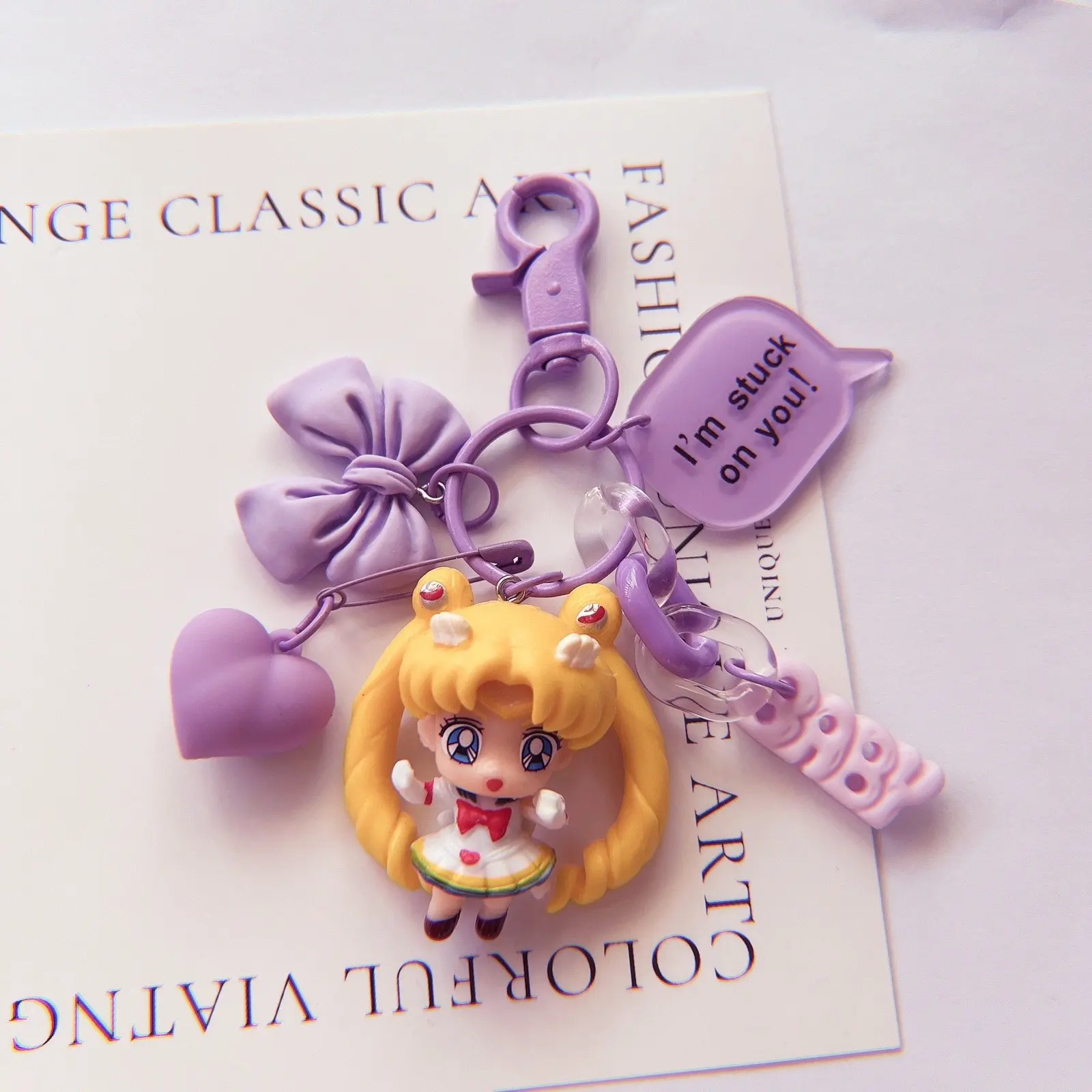 Cute Sailor Moon Keychain - Image 3