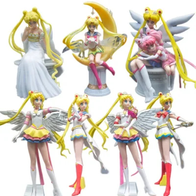 Classic Anime Figures Warrior Moon Kawaii Figure